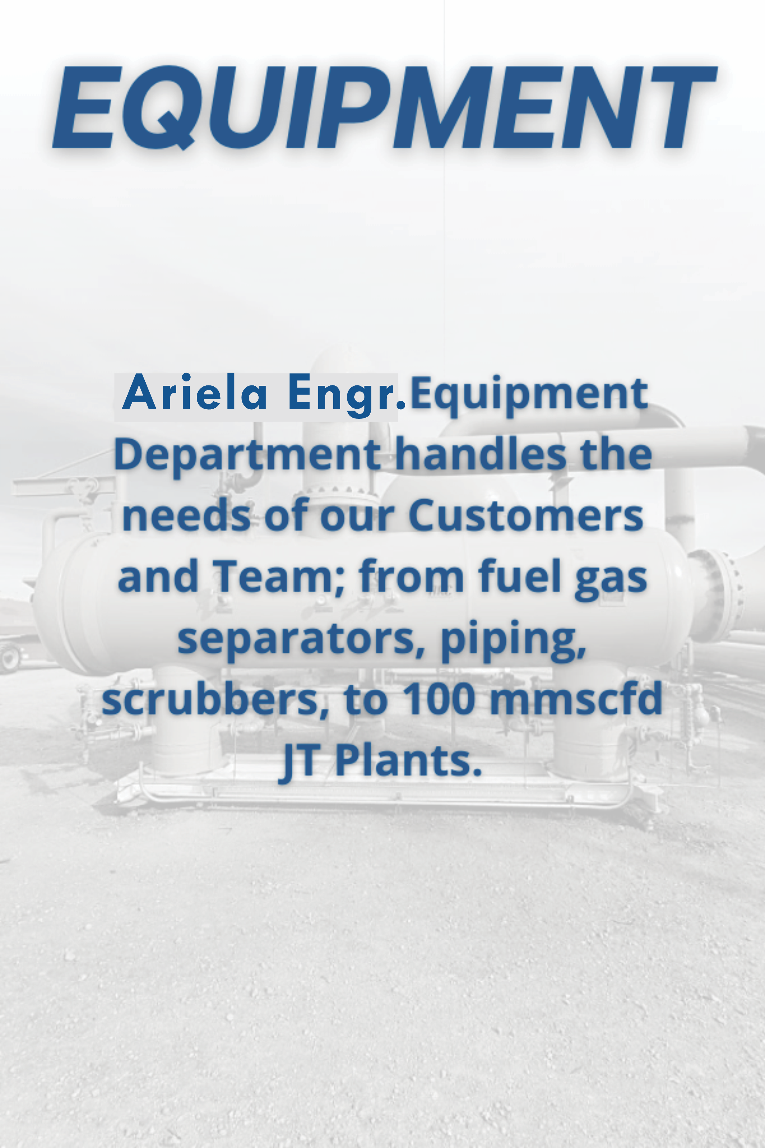 equipment