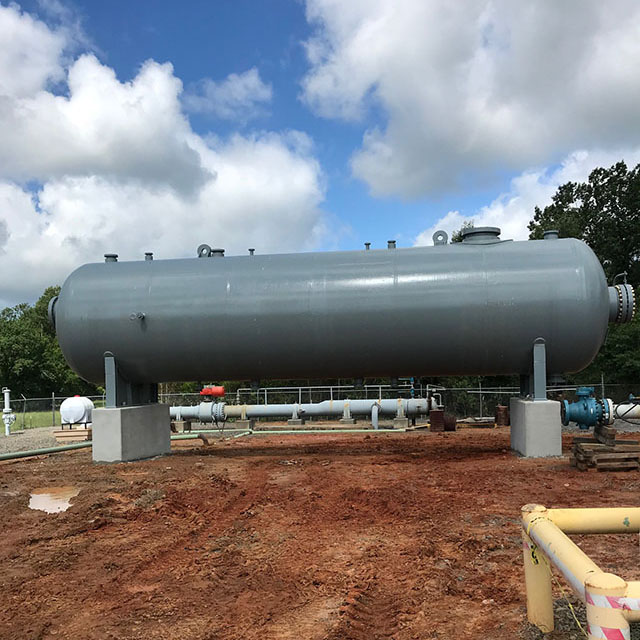 Horizontal vessels